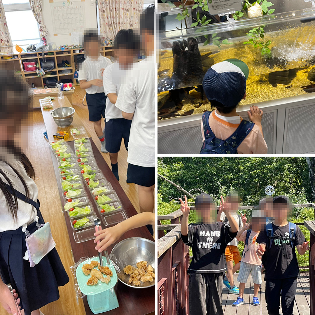 写真：キャンプの下見。